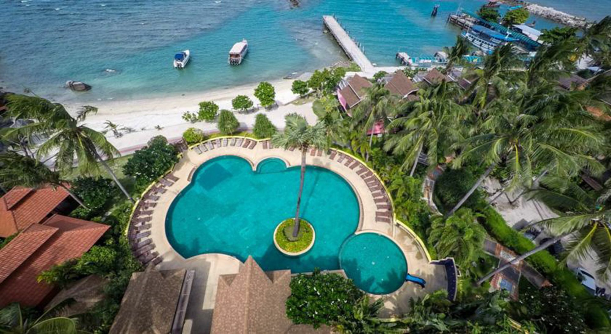 Jungle Gym Hotel Haad Rin Bagian luar foto